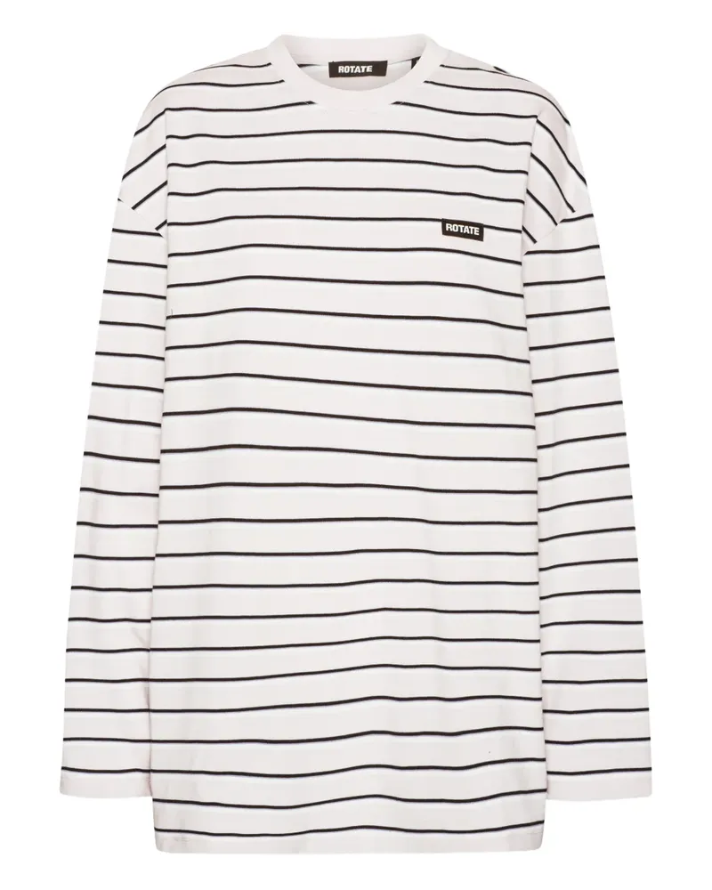 ROTATE Birger Christensen Klassisches Langarmshirt - Nude Nude