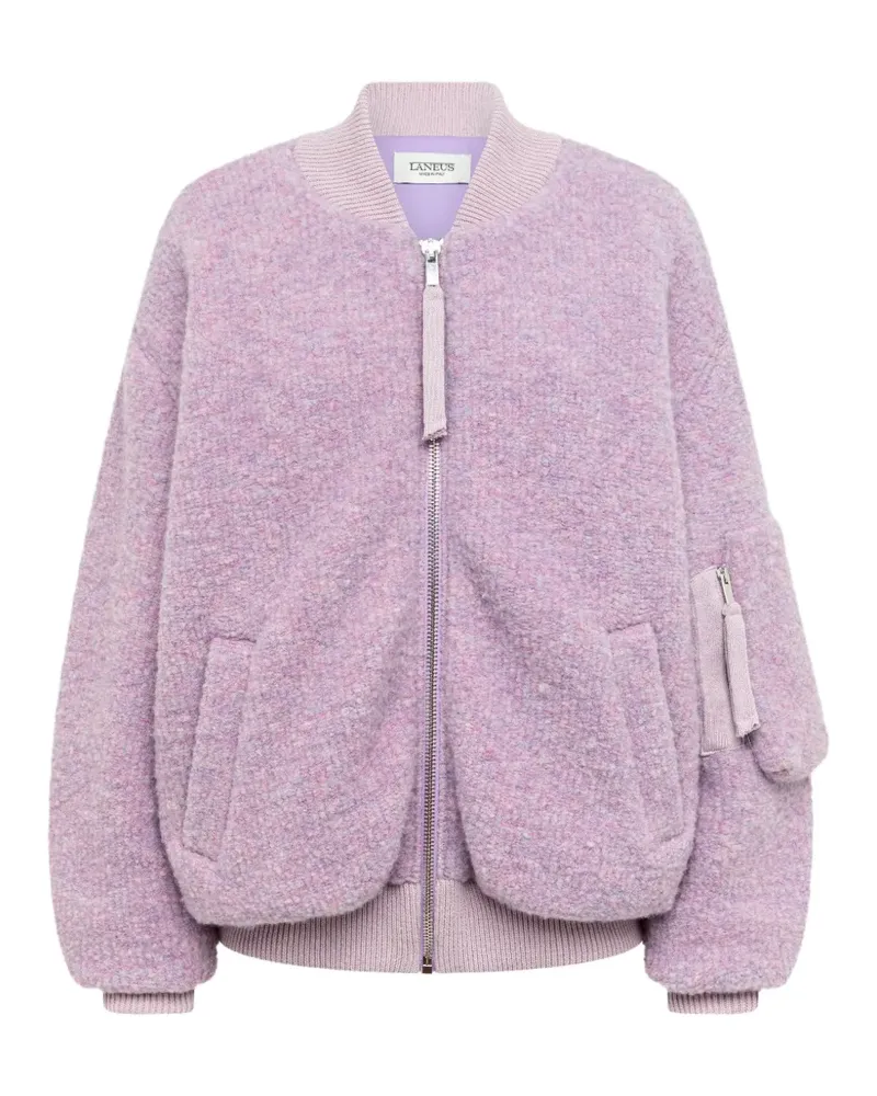 Laneus Gesteppte Bomberjacke - Violett Violett