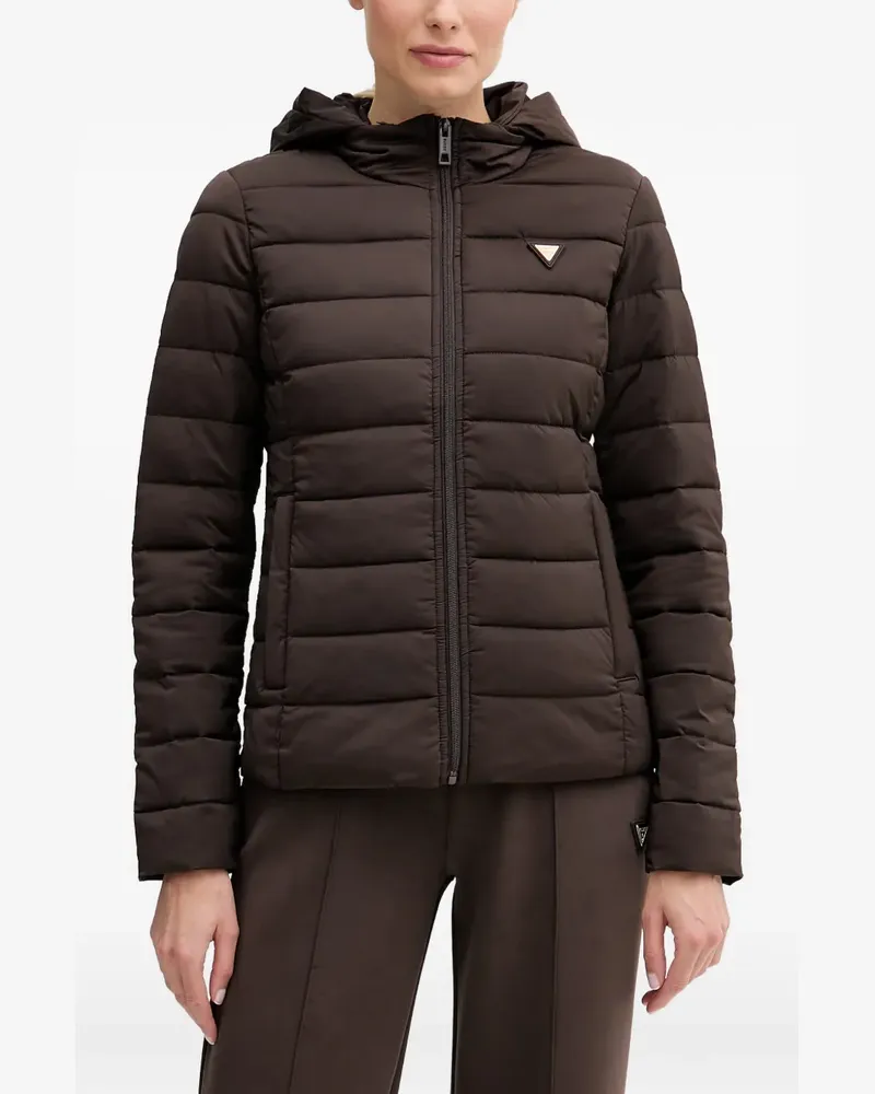 Guess quilted hooded jacket - Braun Braun