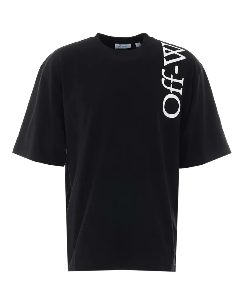 OFF-WHITE Vertical Bookish logo-print T-shirt - Schwarz Schwarz