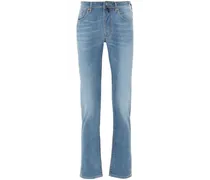 Slim-Fit-Jeans mit Kontrastnaht