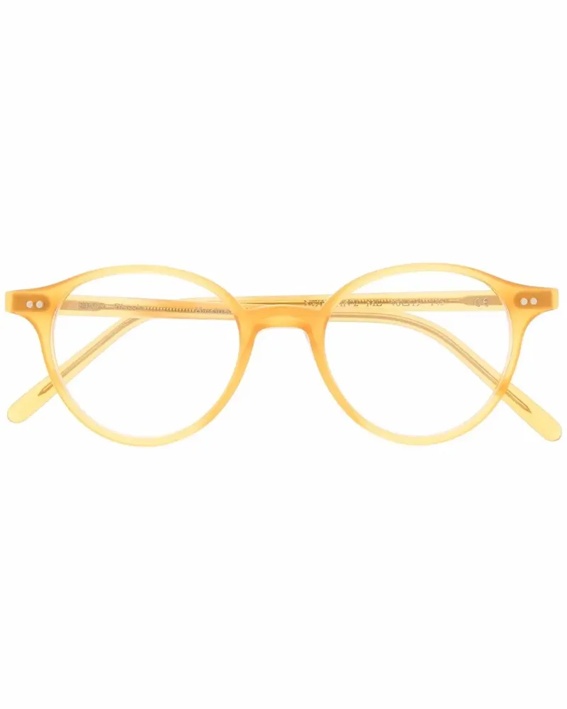 EPOS Runde New Pan Brille - Gelb Gelb