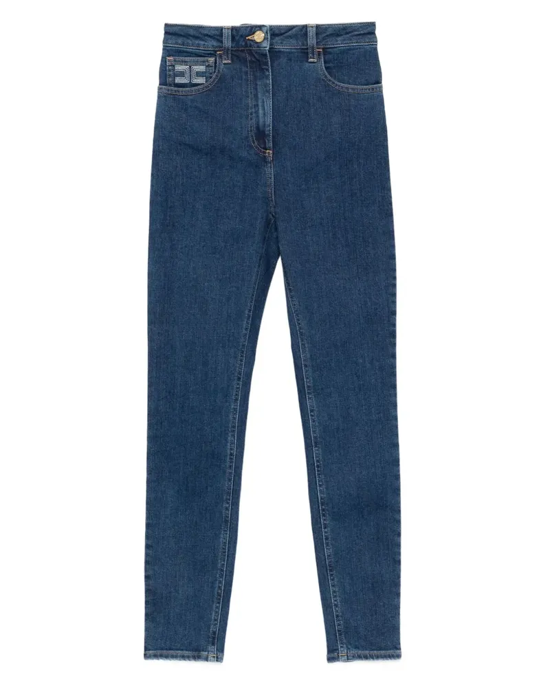 Elisabetta Franchi Jeans mit Stickerei - Blau Blau