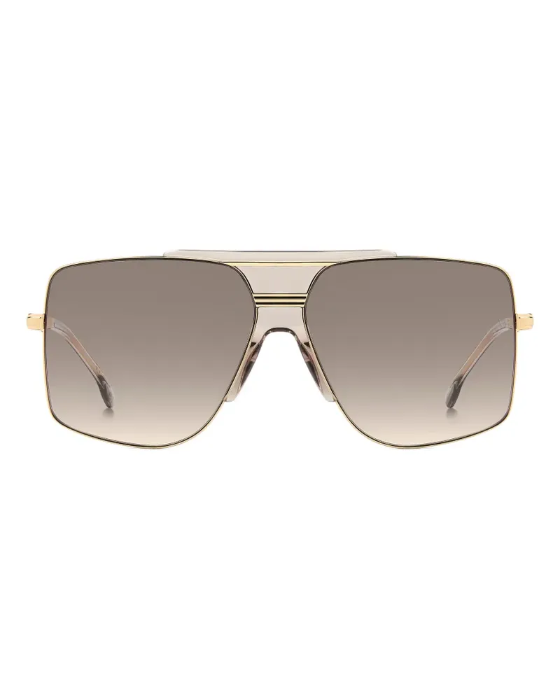 Victoria Beckham pilot-frame sunglasses - Gold Gold