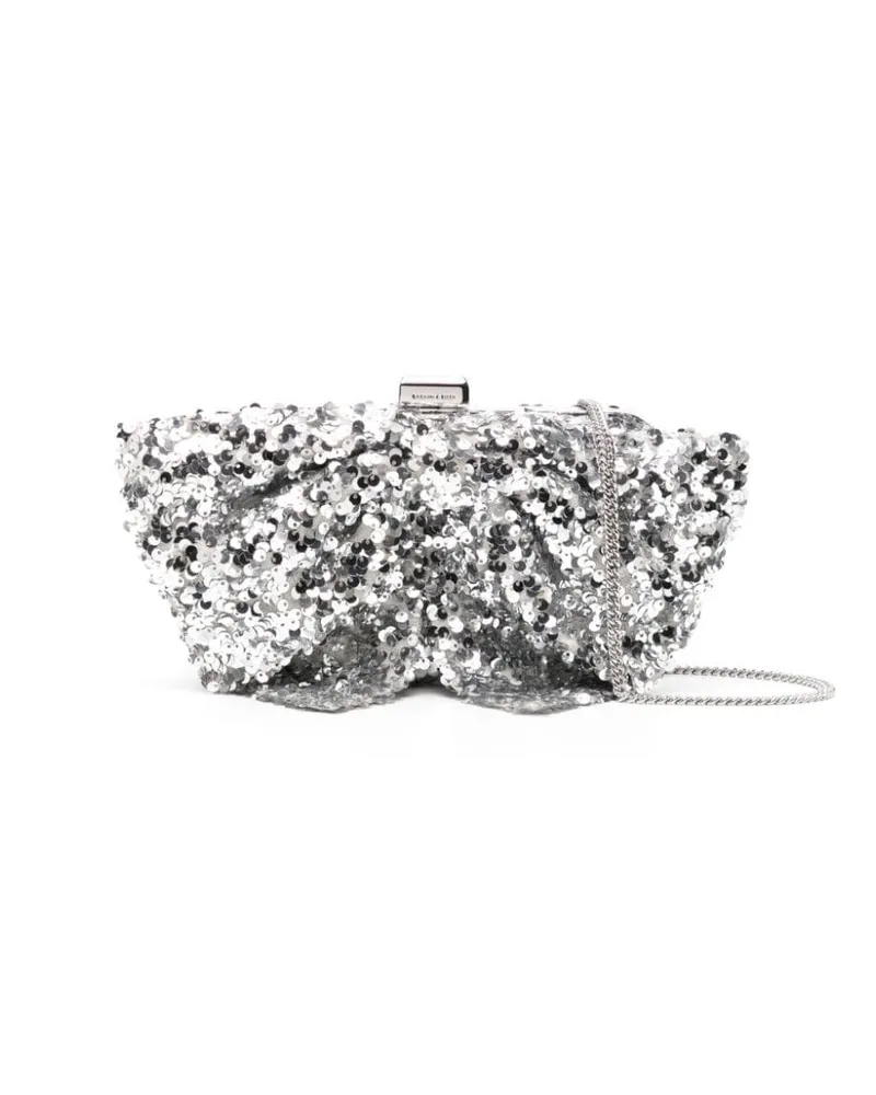 Sachin & Babi Cupids Clutch - Metallic Metallic