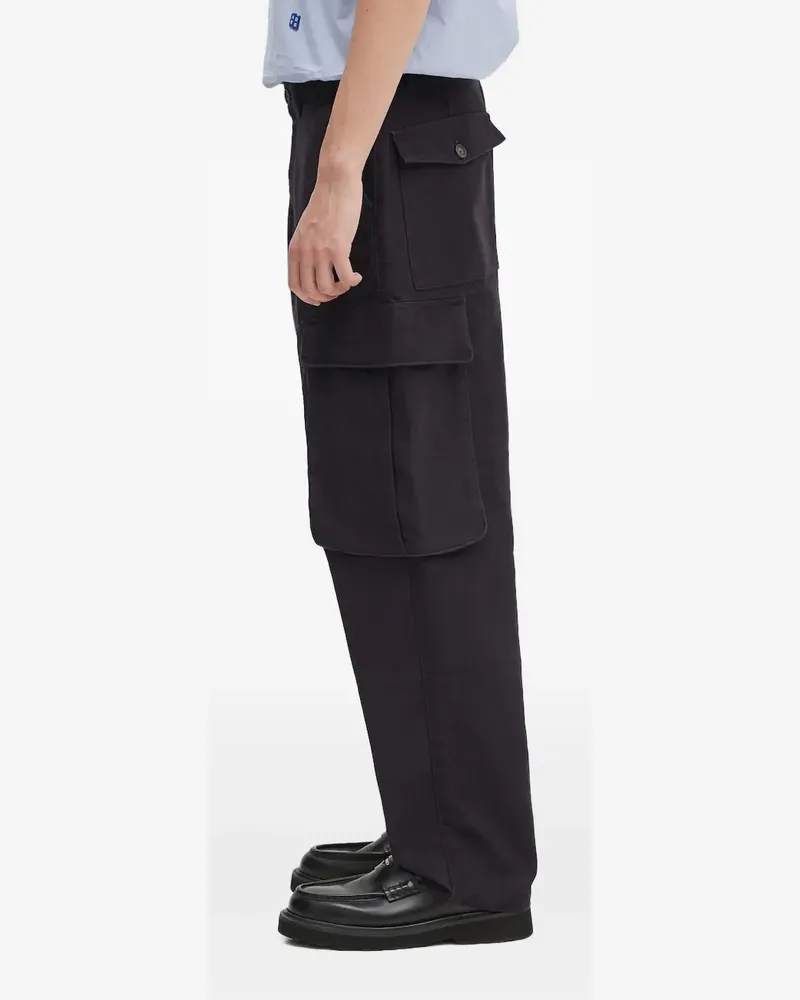Barbour Hose mit aufgesetzten Taschen - Blau Blau