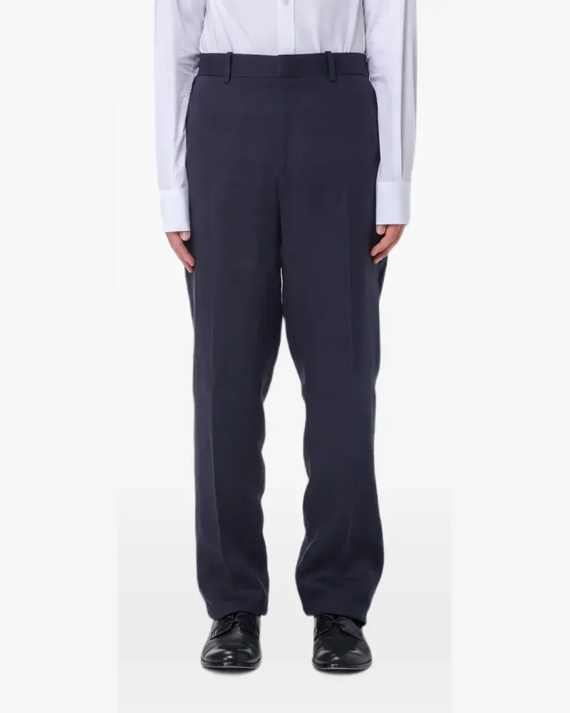 AGNONA Klassische Straight-Leg-Hose - Blau Blau