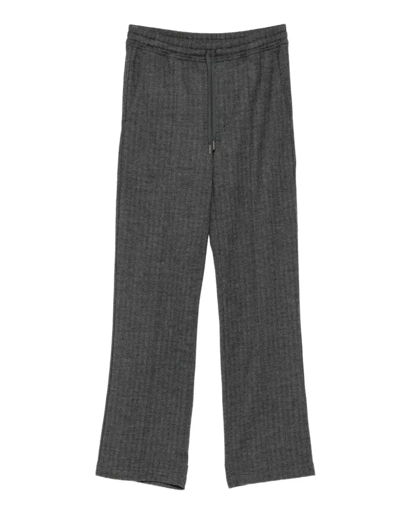 Tom Ford Jogginghose mit Fischgrätenmuster - Grau Grau