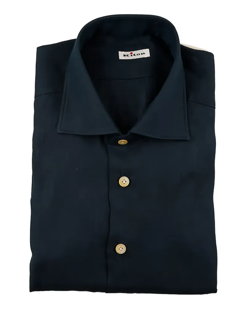 Kiton casual button-up shirt - Blau Blau