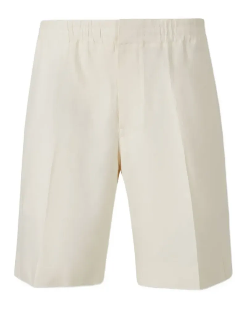 Ermenegildo Zegna elasticated-waistband shorts - Nude Nude