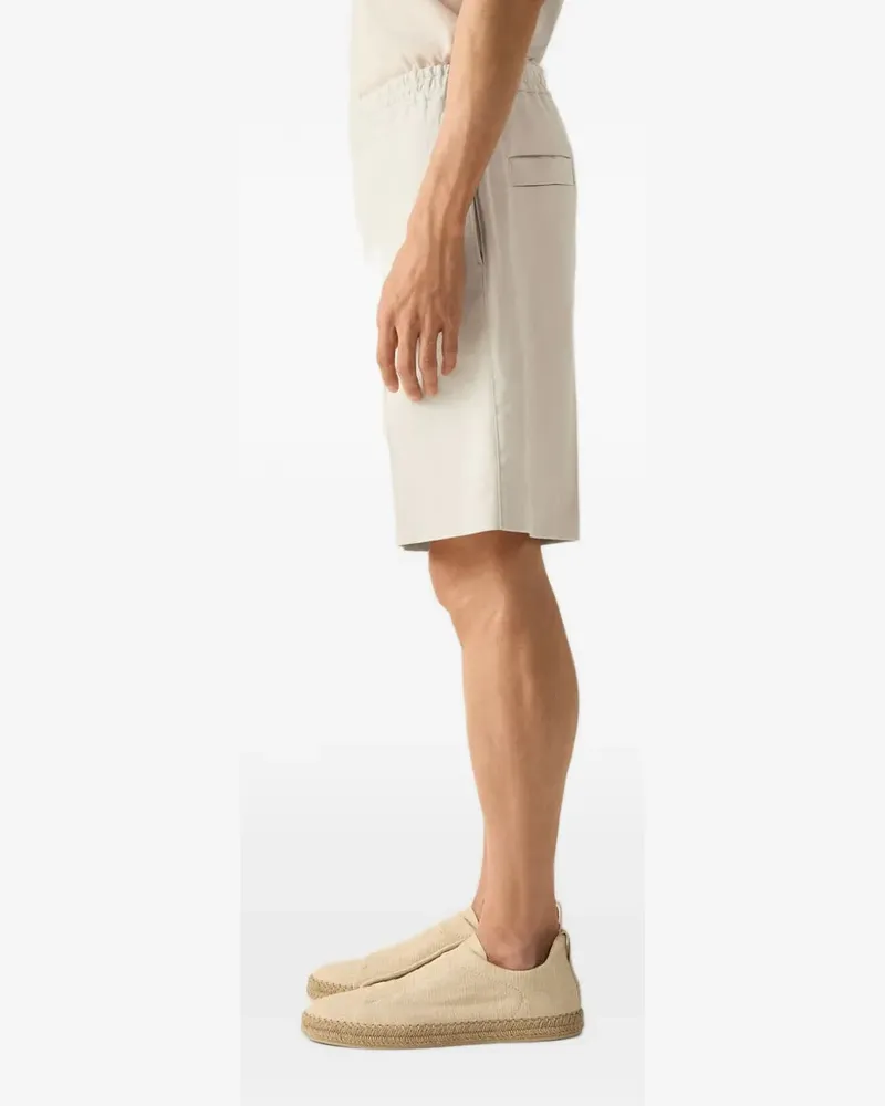 Ermenegildo Zegna Shorts mit elastischem Bund - Nude Nude