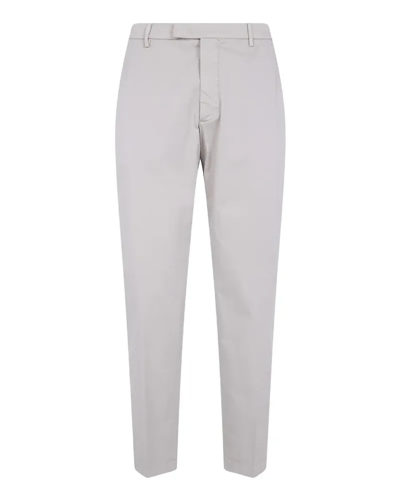 MICHAEL COAL straight-leg cotton trousers - Nude Nude