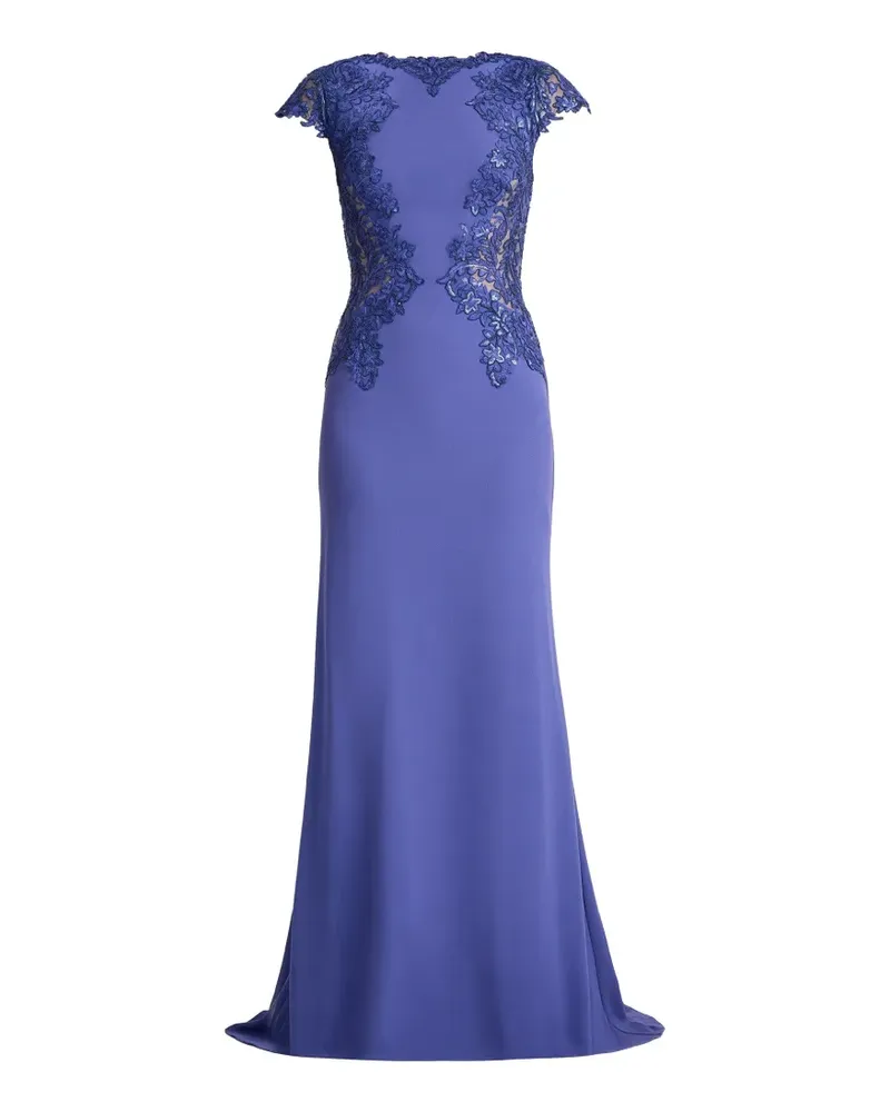 Tadashi Shoji Vicente embroidered maxi dress - Violett Violett