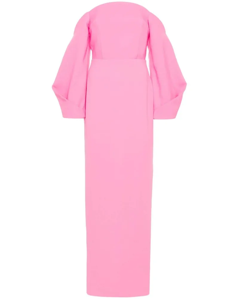 Solace London Lotta Maxikleid - Rosa Rosa