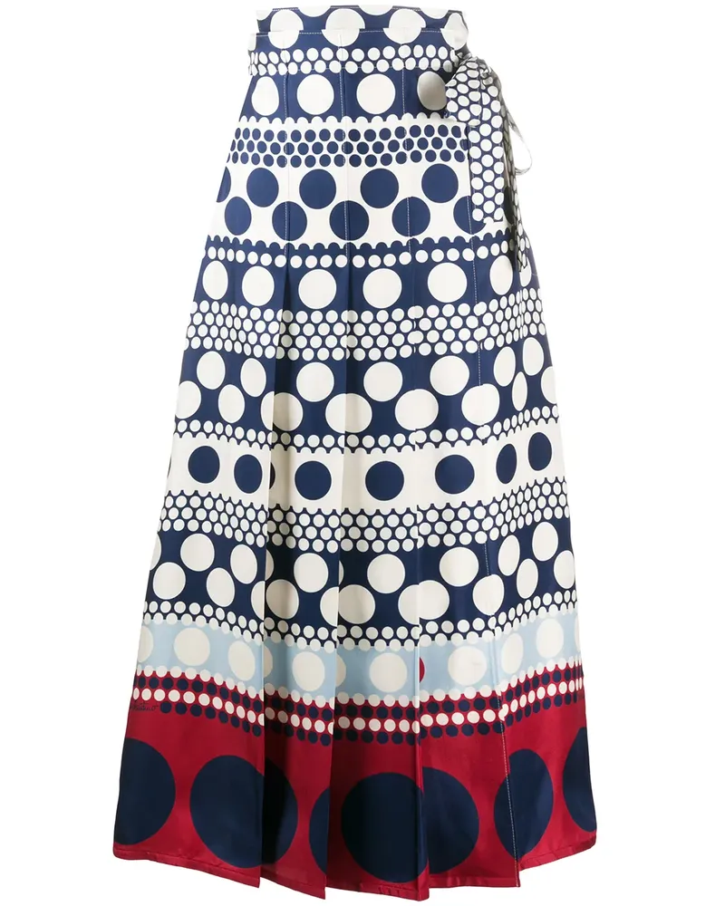 Valentino Garavani Rock mit Punkt-Muster - Blau Blau