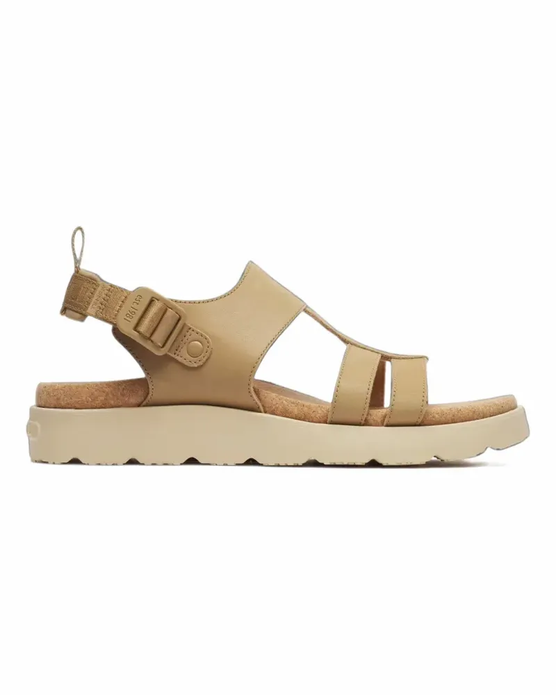 MERRELL Flache Fleur Sandalen mit Fersenriemen - Nude Nude