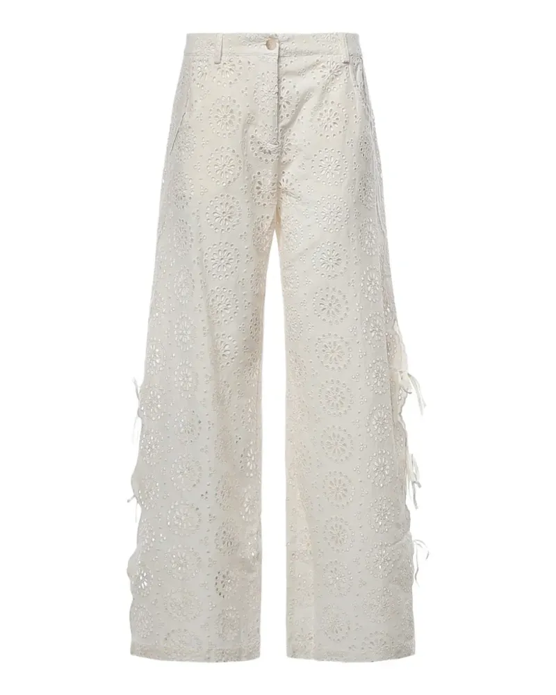 MC2 Saint Barth Sangallo palazzo pants - Nude Nude