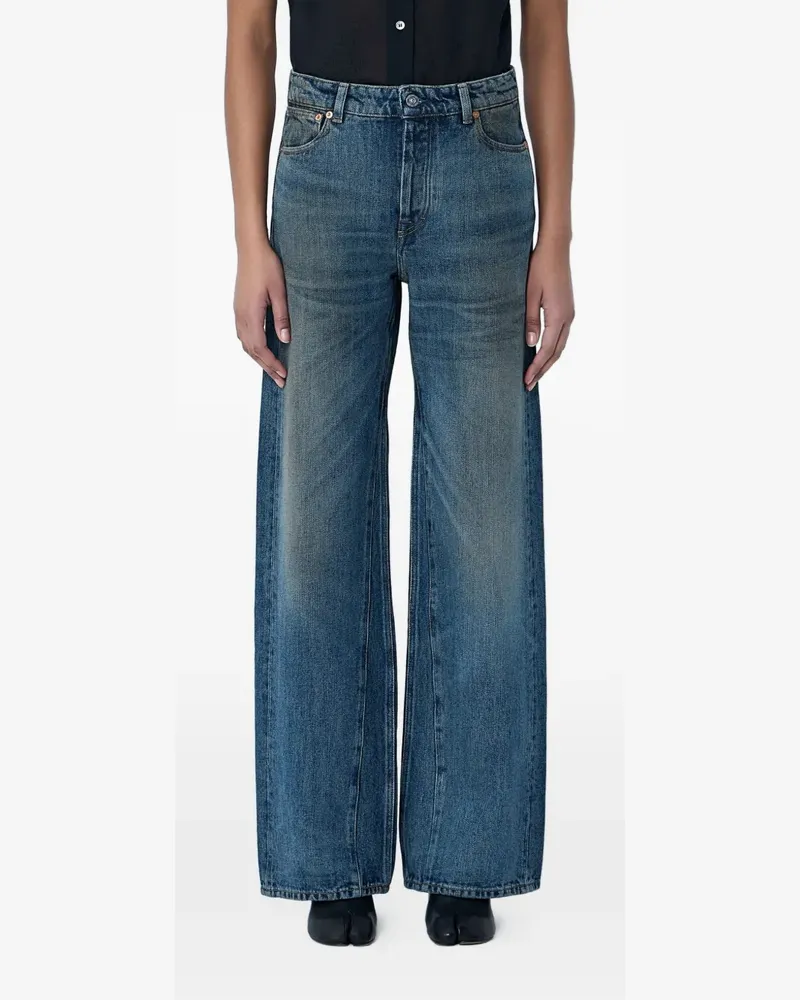 Our Legacy five-pocket wide-leg jeans - Blau Blau