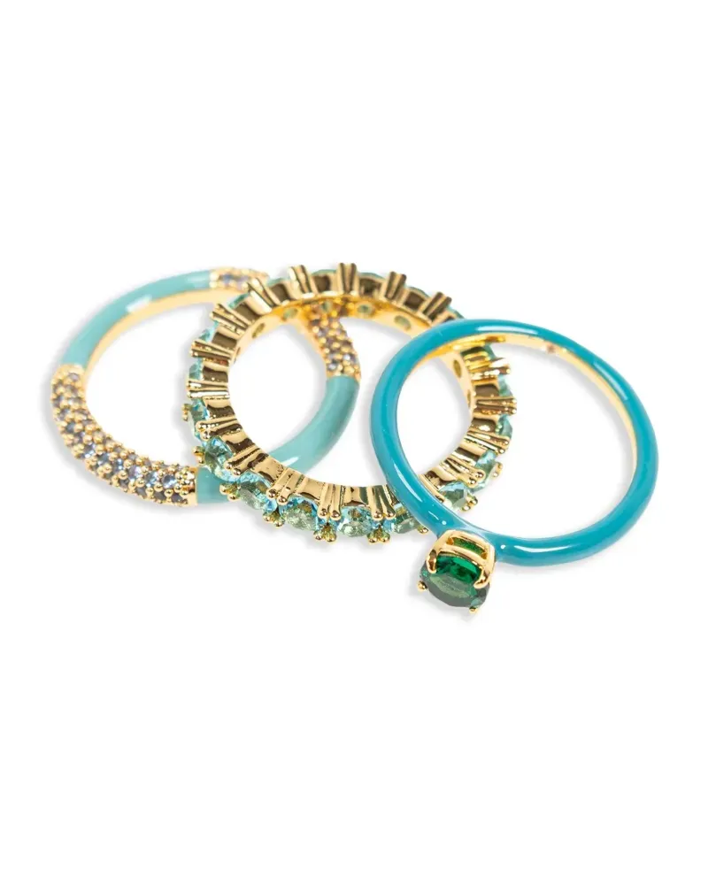 Kate Spade Hint of Shimmer Ring - Blau Blau