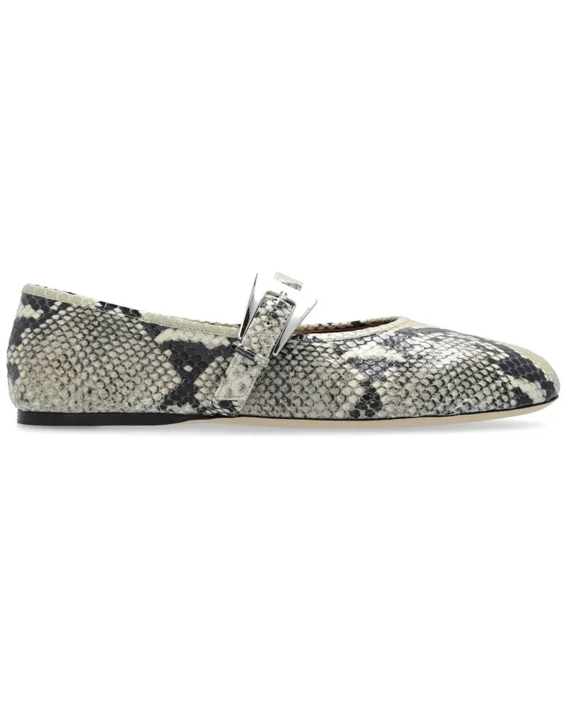 Paris Texas Eva Ballerinas - Nude Nude