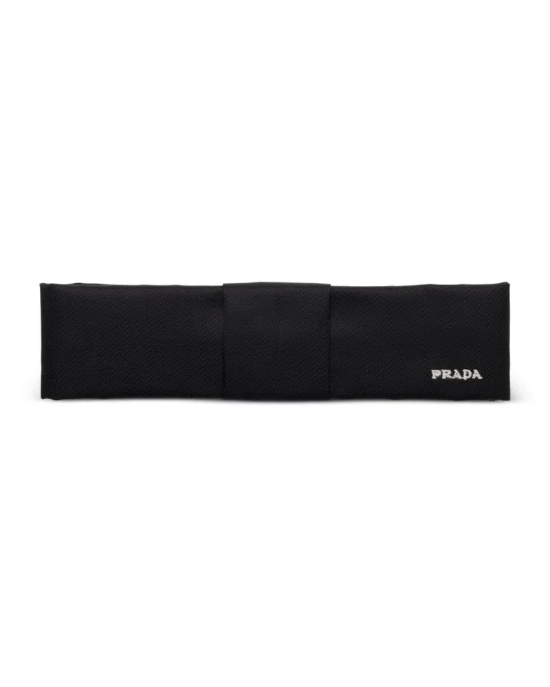Prada Re-Nylon hair clip - Schwarz Schwarz