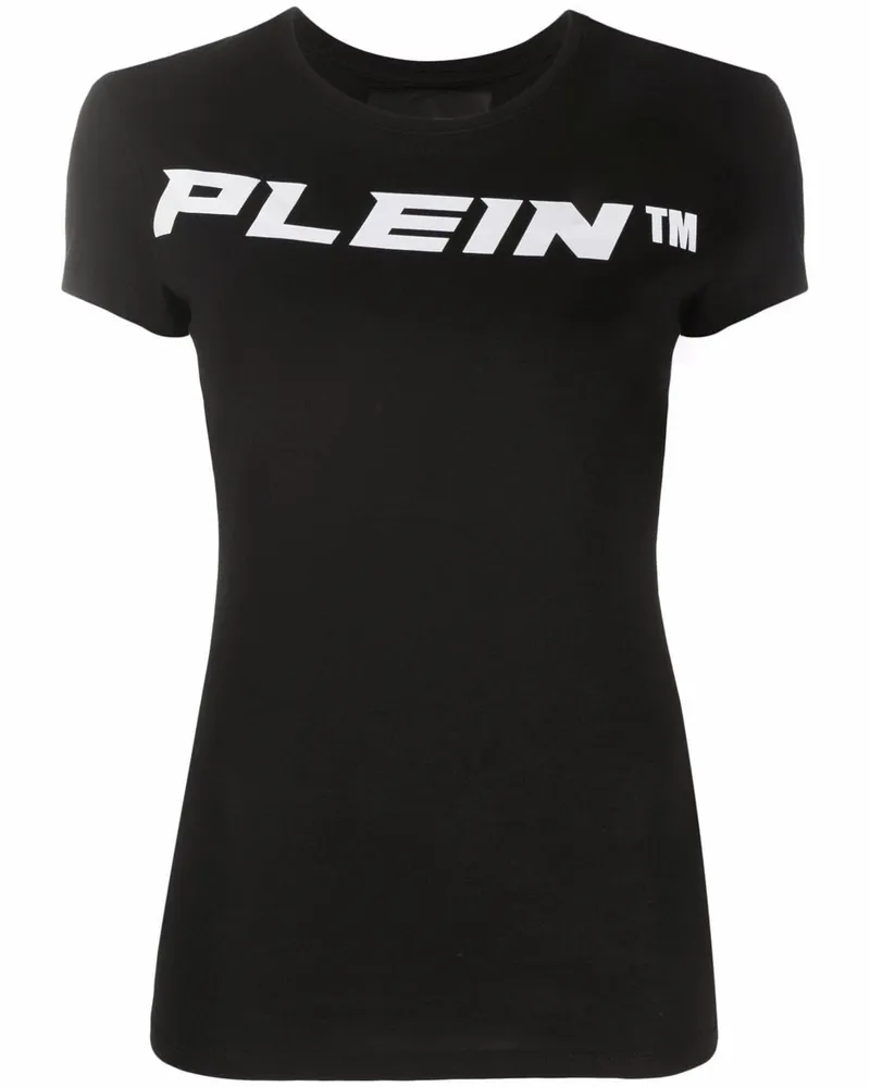 Philipp Plein T-Shirt mit Logo-Print - Schwarz Schwarz