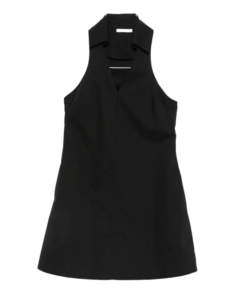 Patrizia Pepe V-neck mini dress - Schwarz Schwarz