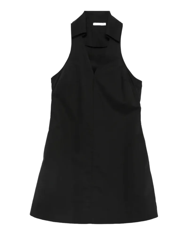 Patrizia Pepe V-neck mini dress - Schwarz Schwarz
