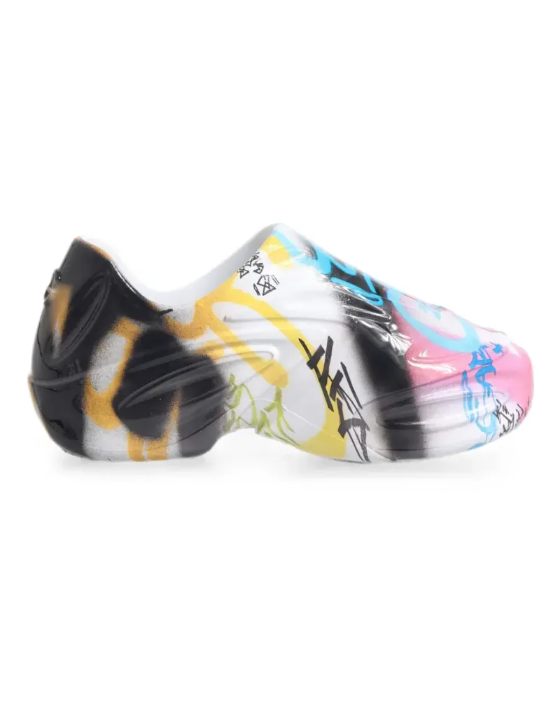 Dolce & Gabbana Daymaster graffiti-print sneakers - Weiß Weiß