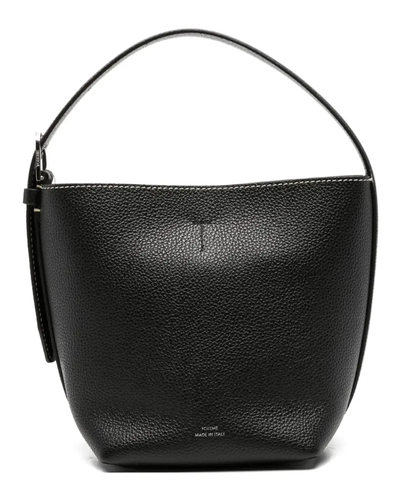 Totême Kleiner Shopper mit Logo-Print - Schwarz Schwarz