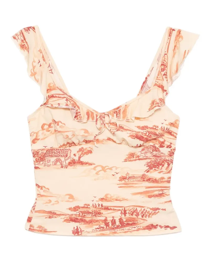 Reformation Lemmy Tanktop - Nude Nude