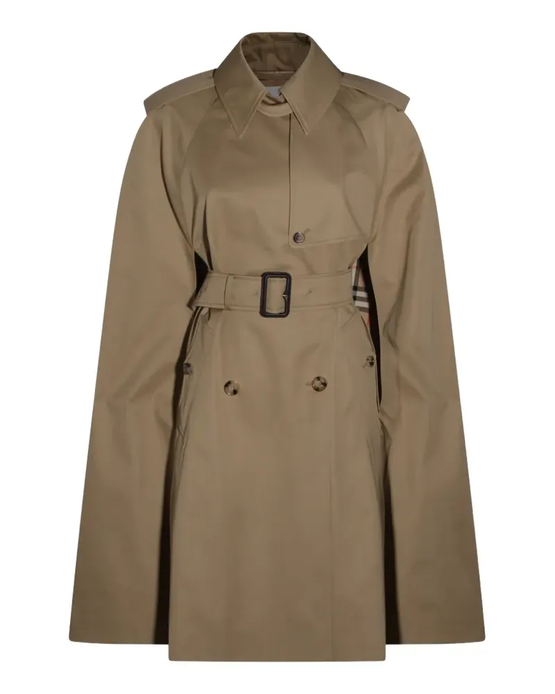 Burberry Belmont Cape-Mantel - Nude Nude