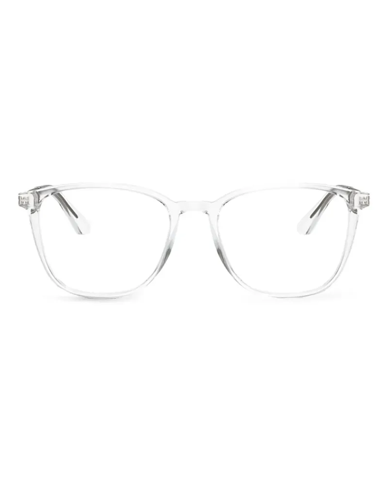 Giorgio Armani Brille mit eckigem Gestell - Weiß Weiß