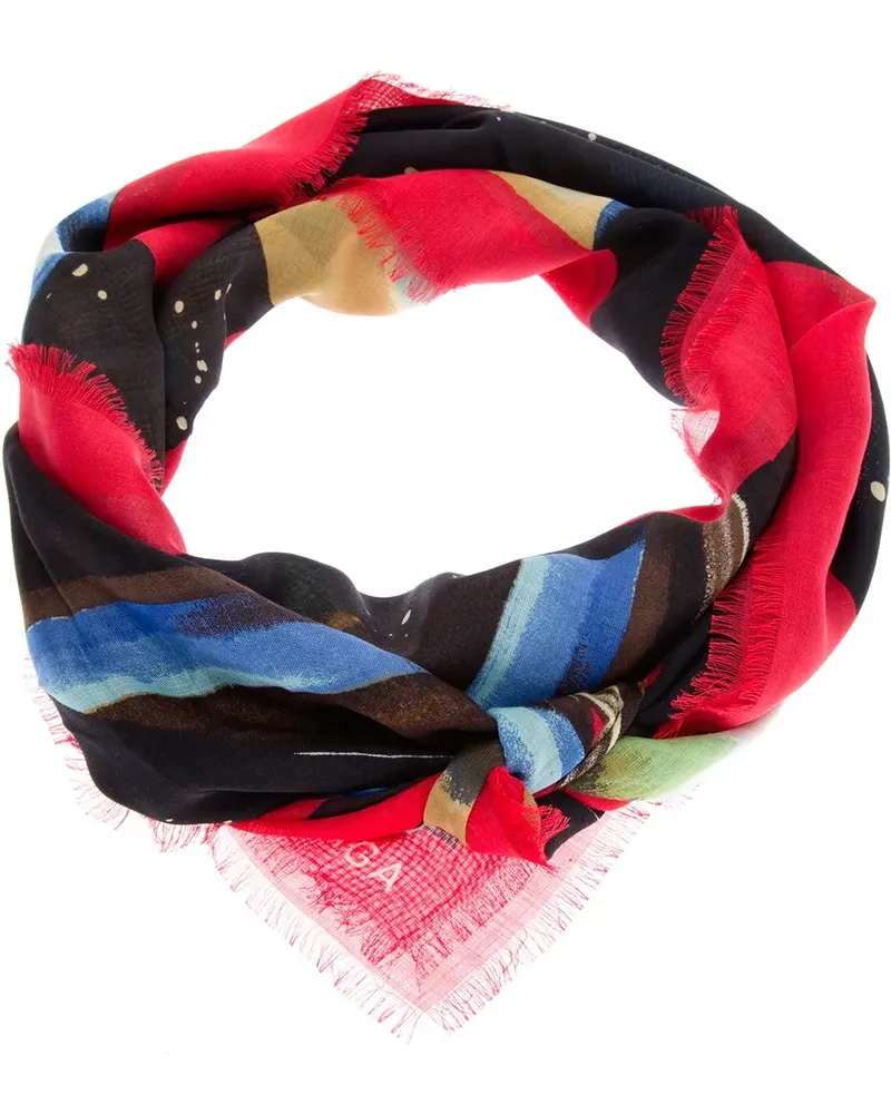 Balenciaga printed scarf - Rot Rot