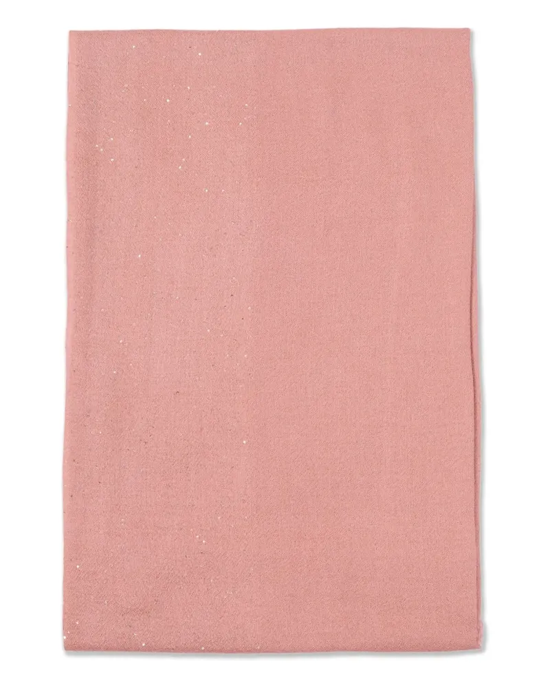 Faliero Sarti Kundy Schal mit Fransen - Rosa Rosa