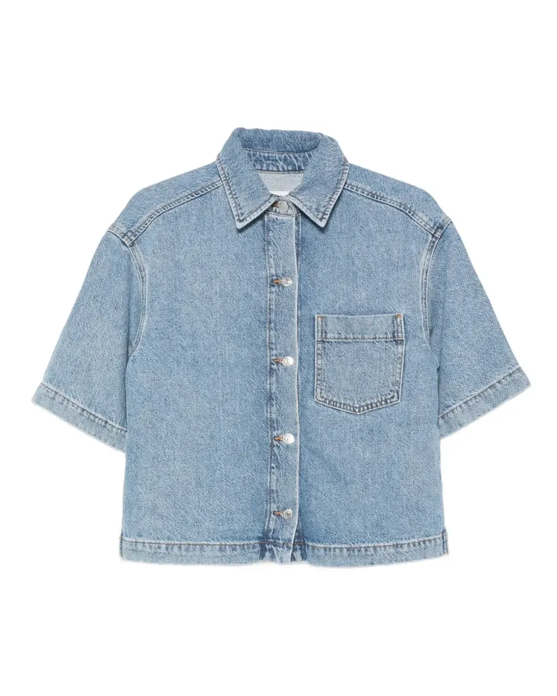 Marc O'Polo short-sleeve denim shirt - Blau Blau