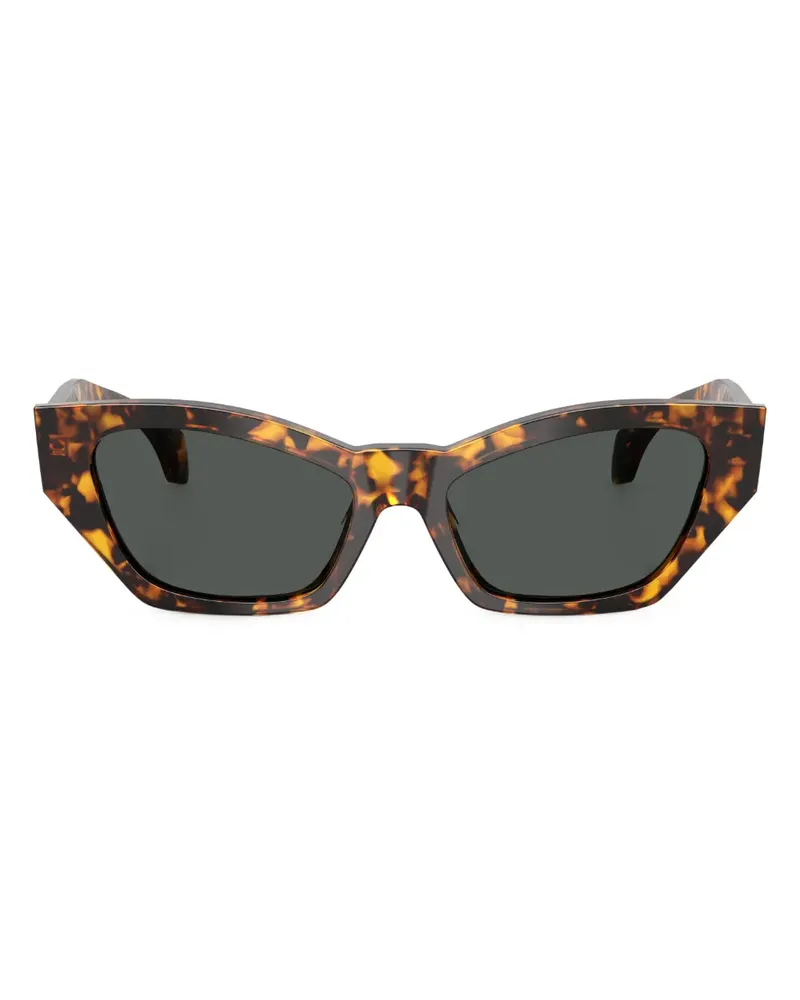 Versace Sonnenbrille mit Cat-Eye-Gestell - Grün Grün