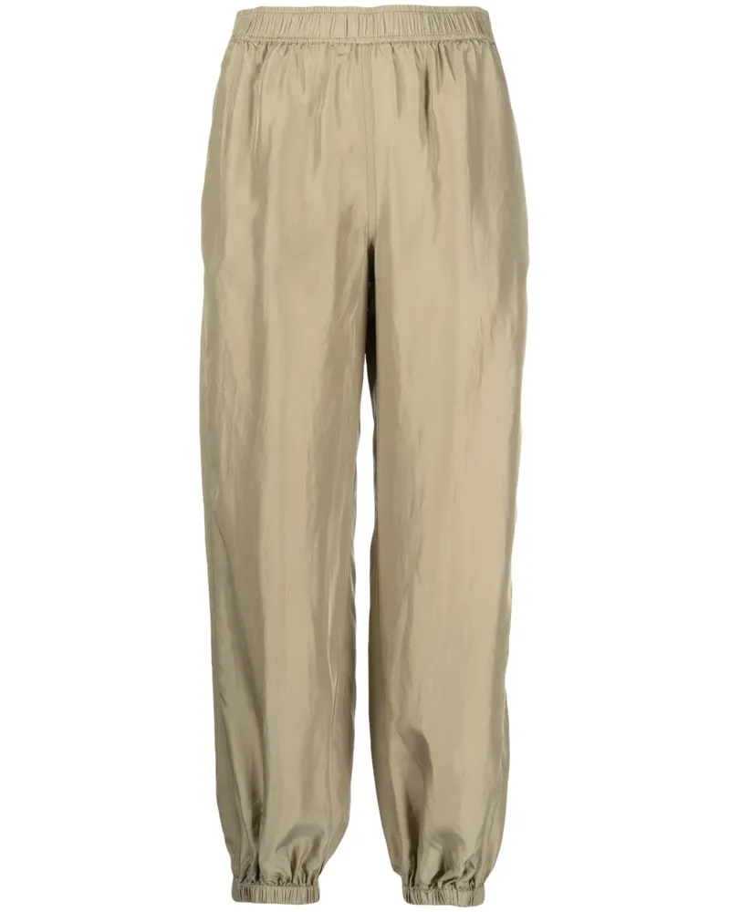Semicouture Cropped-Hose mit Stretchbund - Grün Grün