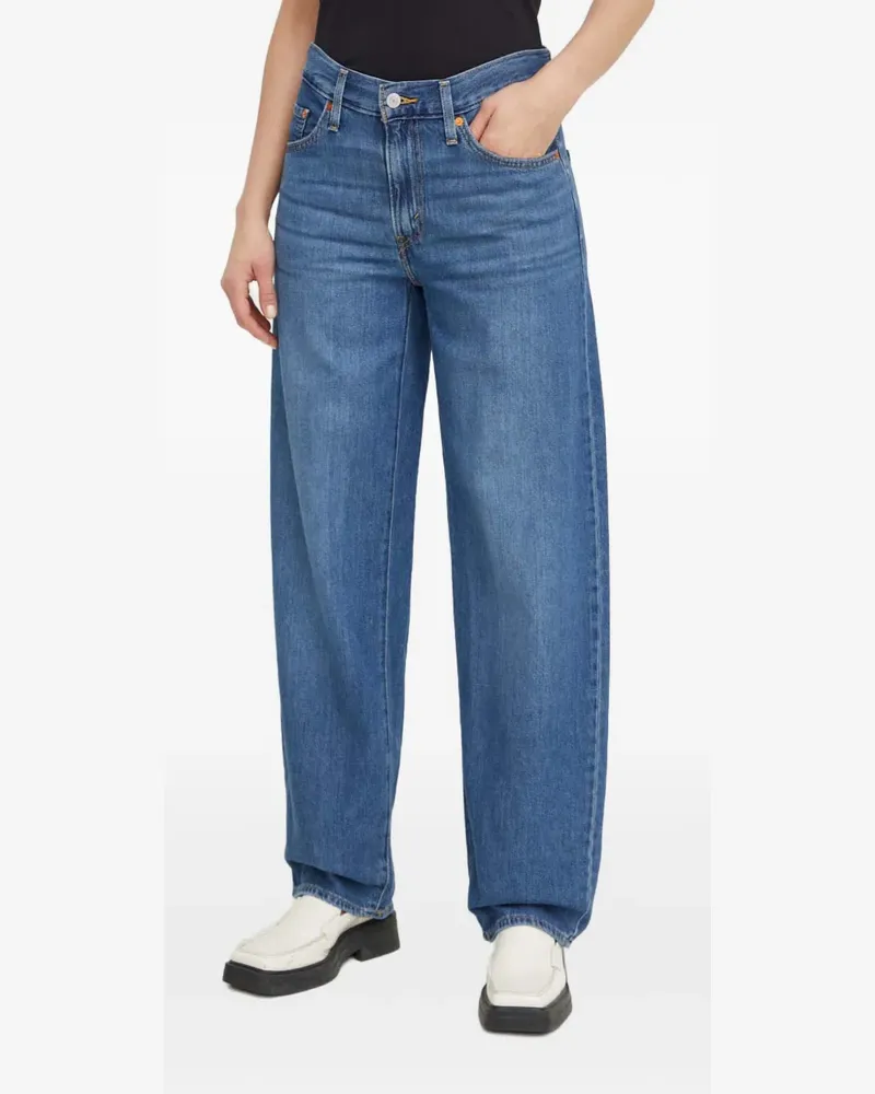 Levi's Baggy Dad Performance Cool jeans - Blau Blau