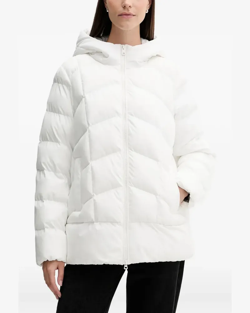 Geox hooded zip jacket - Weiß Weiß