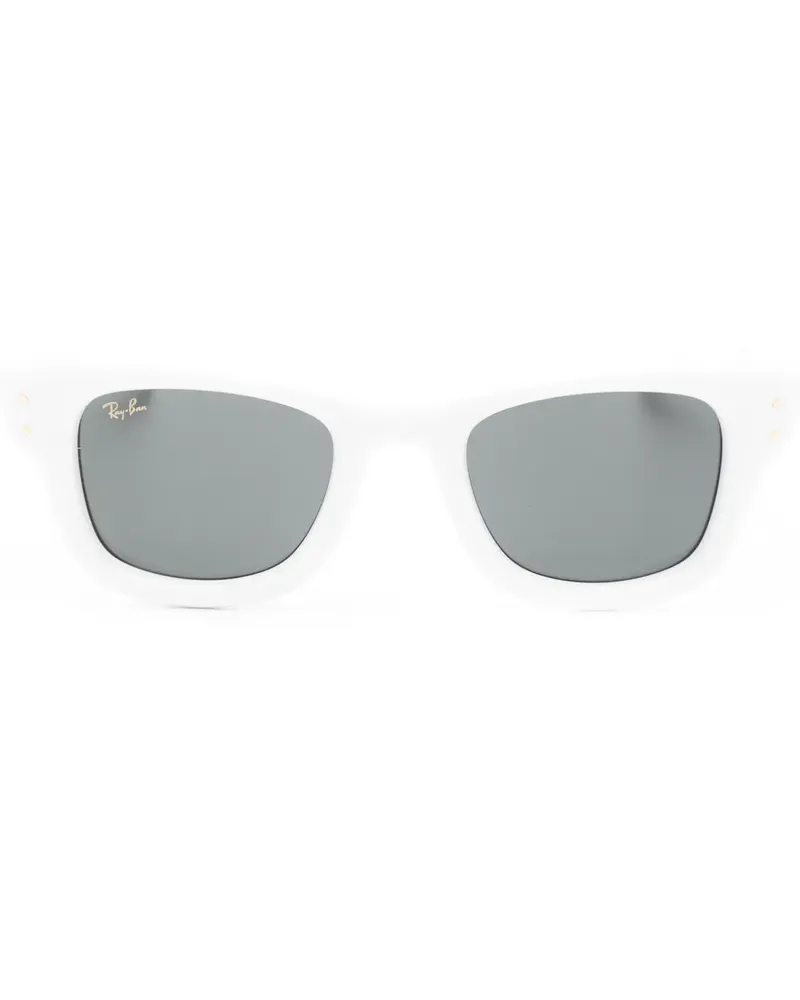 Ray Ban Wayfarer Puffer Sonnenbrille - Weiß Weiß