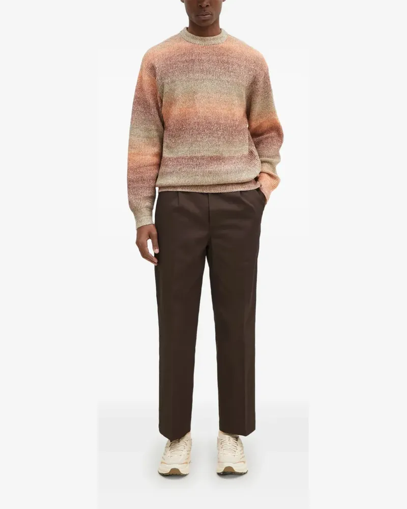 Wacko Maria x Dickies Hose mit Falten - Braun Braun