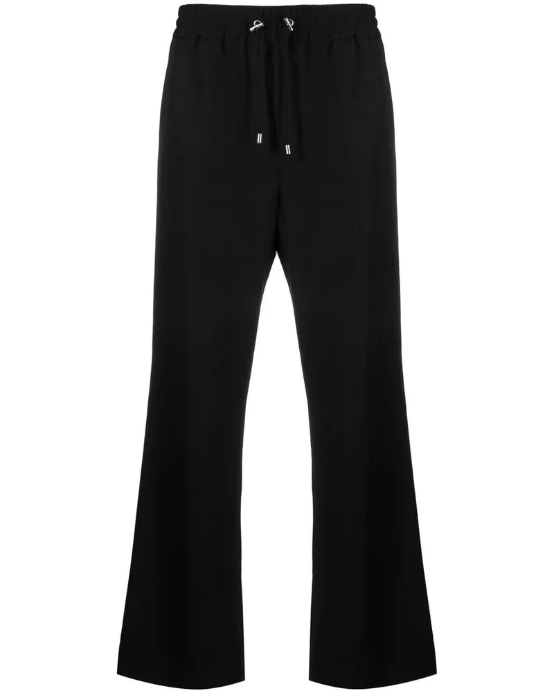 Balmain Weite Hose im Pyjama-Style - Schwarz Schwarz