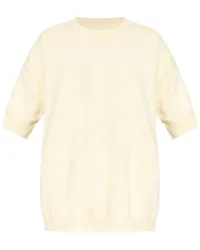 Jil Sander Gestricktes T-Shirt Nude