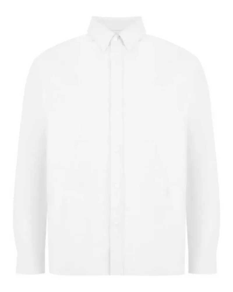 J.W.Anderson Hemd mit Logo-Stickerei - Weiß Weiß