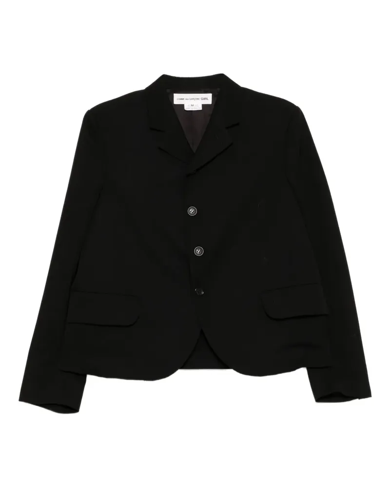 Comme des Garçons Klassisches Sakko - Schwarz Schwarz