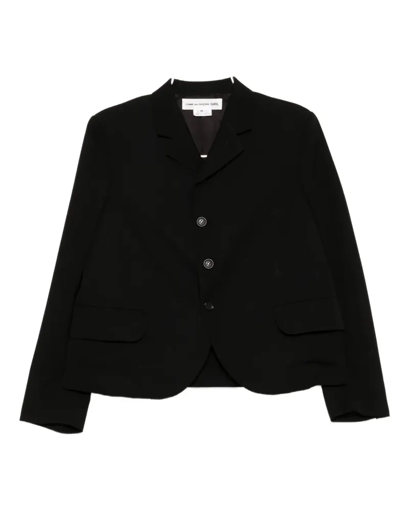 Comme des Garçons Klassisches Sakko - Schwarz Schwarz