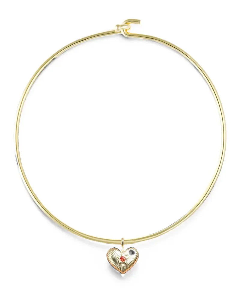 Eshvi heart necklace - Gold Gold