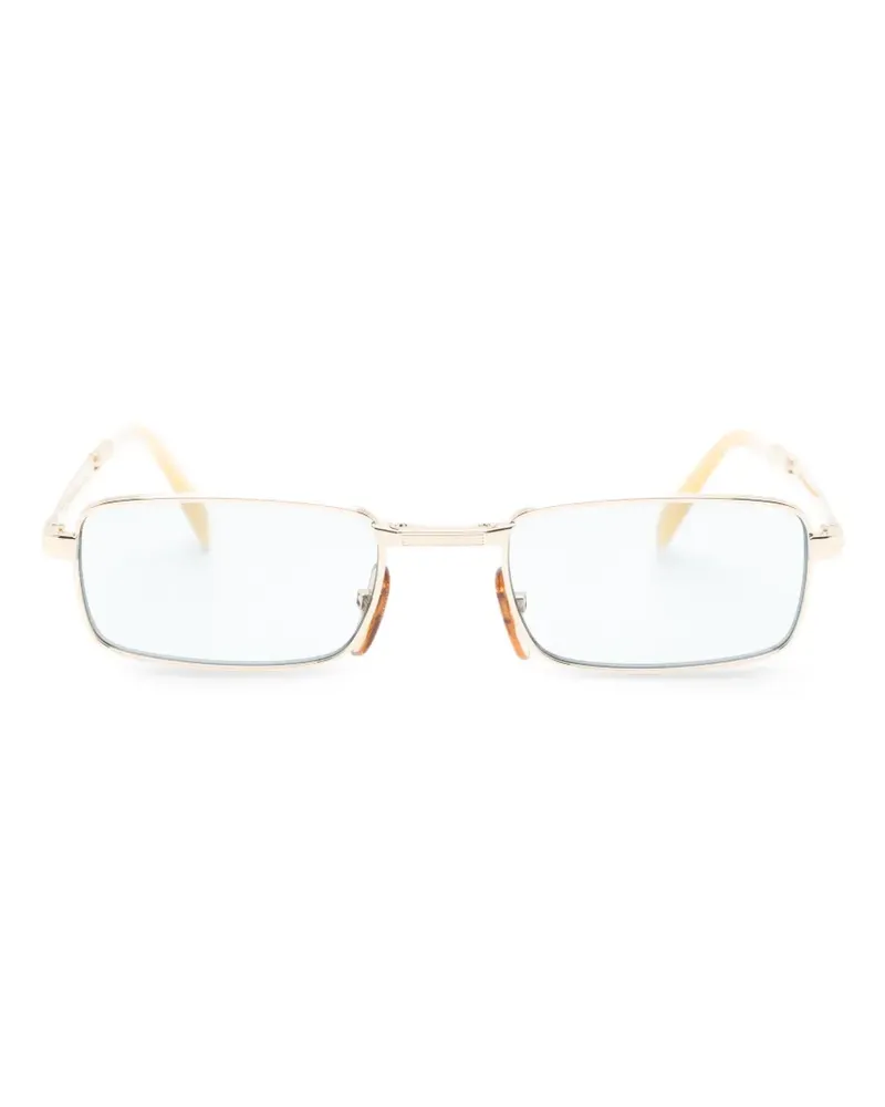 EYEWEAR by DAVID BECKHAM Eckige Origami Sonnenbrille - Gold Gold