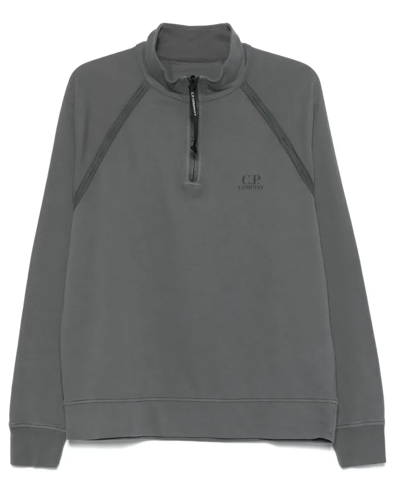 C.P. Company Sweatshirt mit Logo-Print - Grau Grau